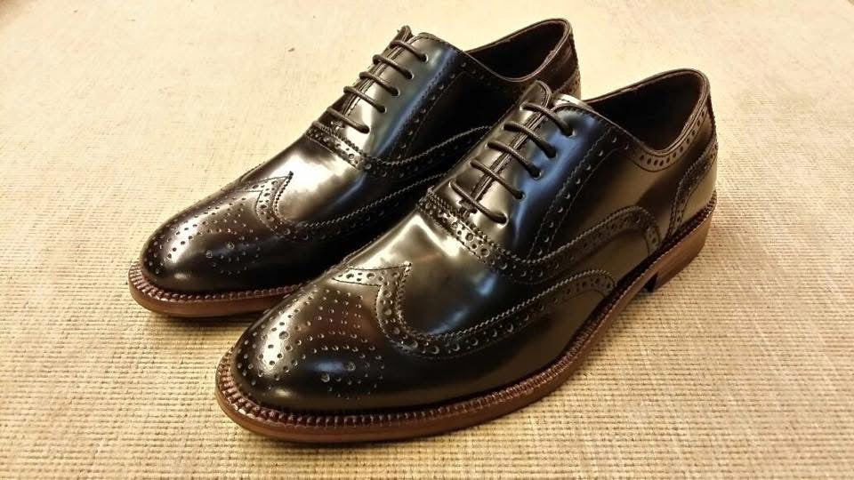 734A-開邊擦棕，擦啡真皮大底（39-43）